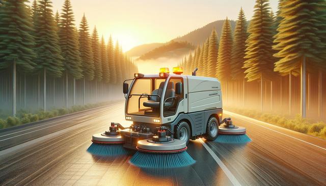 Ride on scrubber for seniors