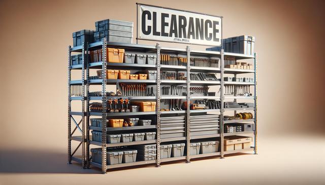 Heavy Duty Garage Shelving on Clearance: A Smart Way to Organize Tools and Equipment