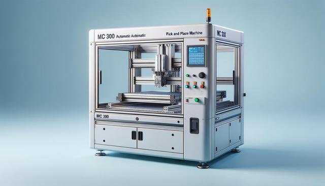 MC 300 Automatic Pick and Place Machine Overview