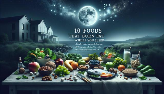 10 Foods That Burn Fat While You Sleep