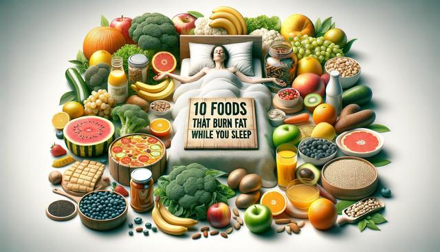10 Foods That Help Burn Fat While You Sleep