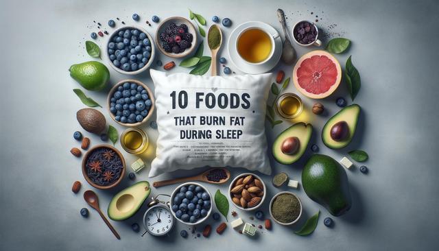 10 Foods That Help Burn Fat While You Sleep